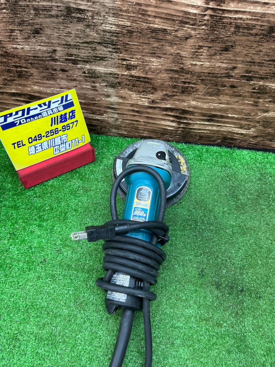 マキタ makita 125mm ディスクグラインダ 9535B 回転数 9 000min-1 回転|分 川越店
