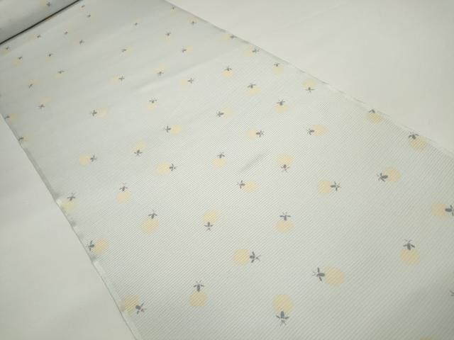 平和屋本店 上 夏物 小紋 反物 着尺 絽 蛍 ホタル DZAA11469kh5