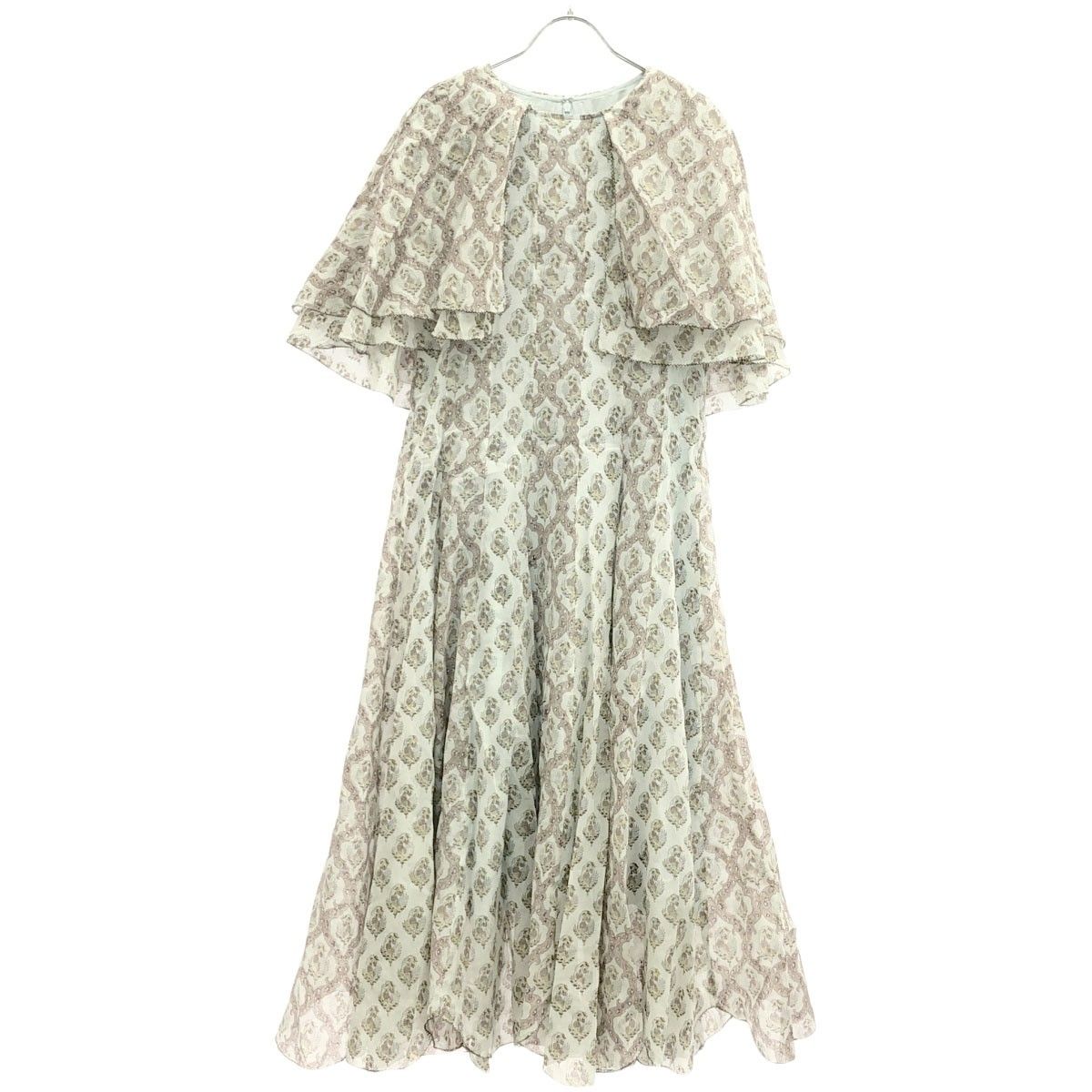 未使用　フィータワンピース Pheeta フィータ Mabel ブロックプリントドレスワンピース