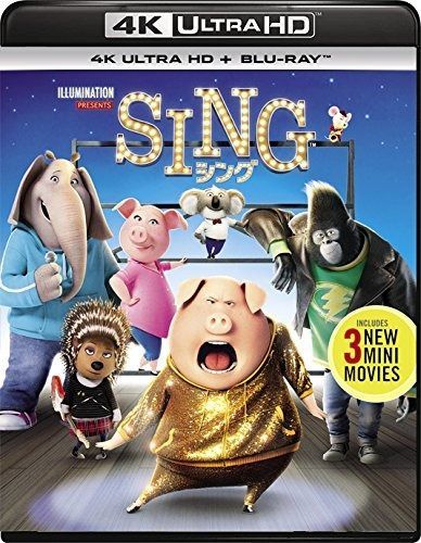 SING|シング 4K ULTRA HD Blu-rayセット 4K ULTRA HD Blu-ray