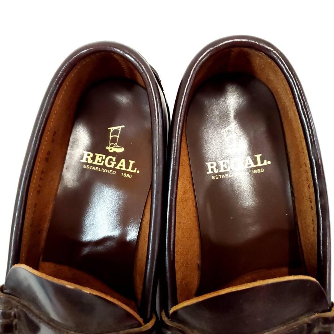 REGAL コインローファー 2177 ダークブラウン リーガル 2177 コイン