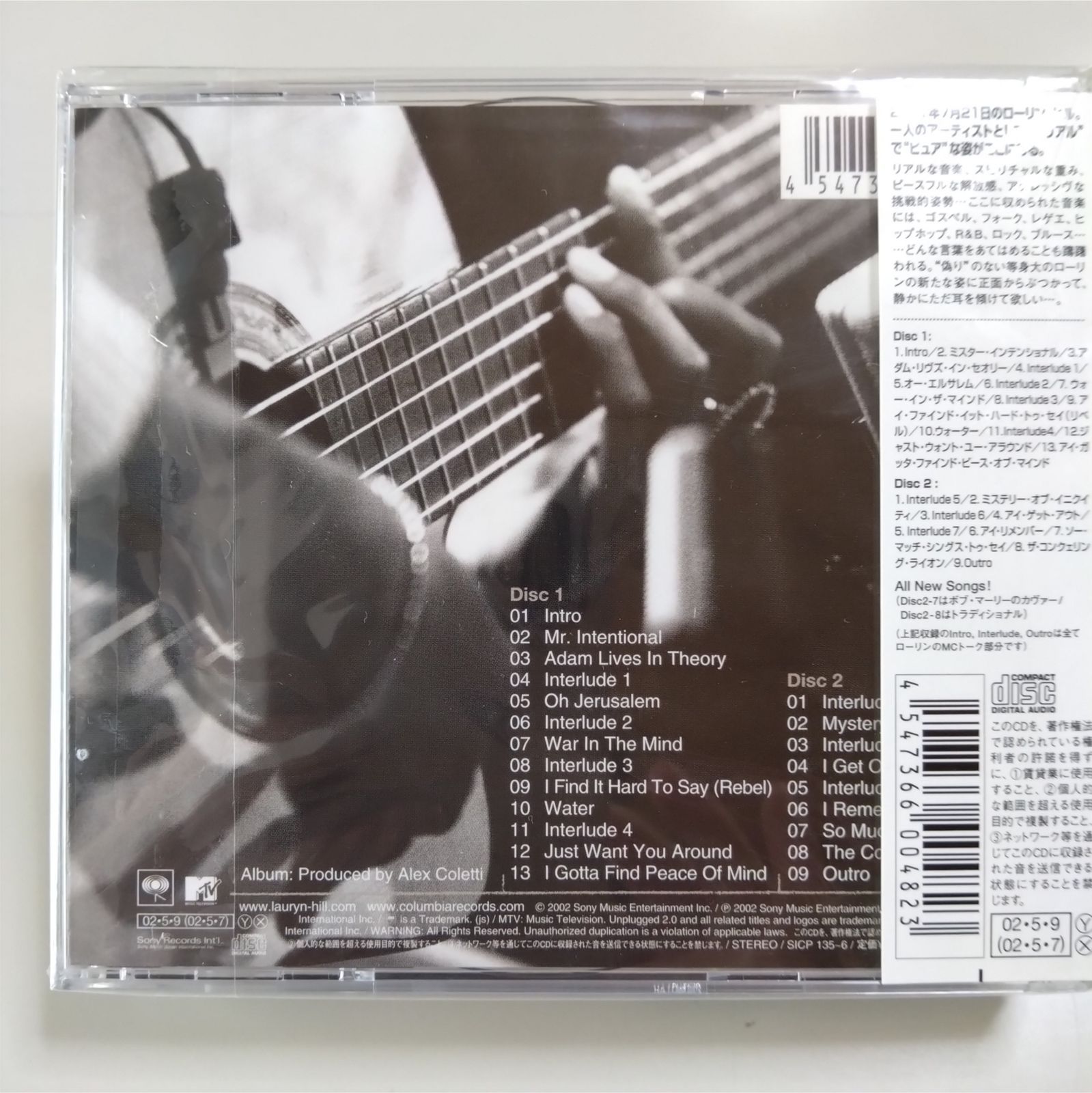 CD】ローリン・ヒル【MTVアンプラグド】【新品 未開封】【匿名配送】即 