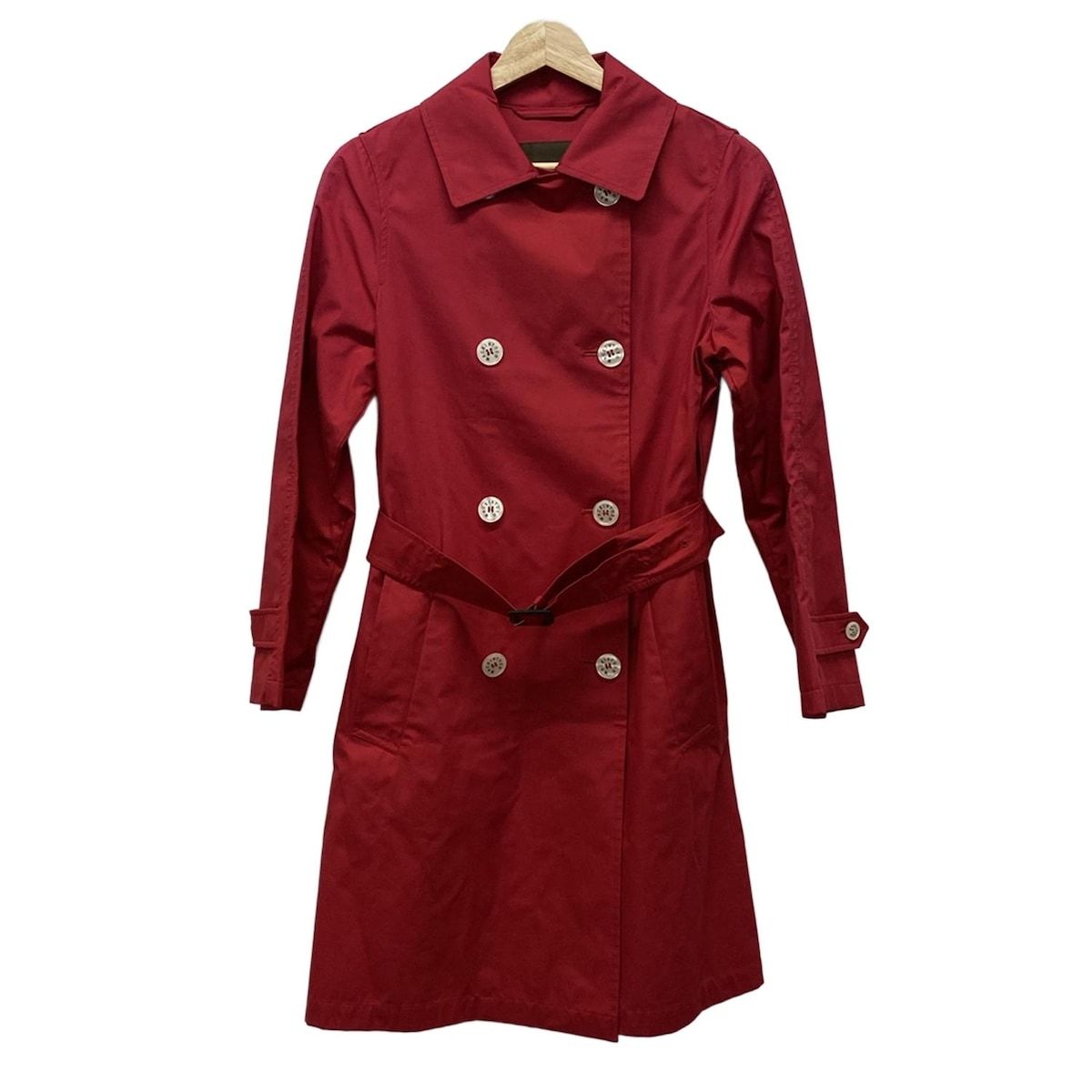 MACKINTOSH マッキントッシュ トレンチコート サイズ34 S レディース - レッド 長袖|春|秋