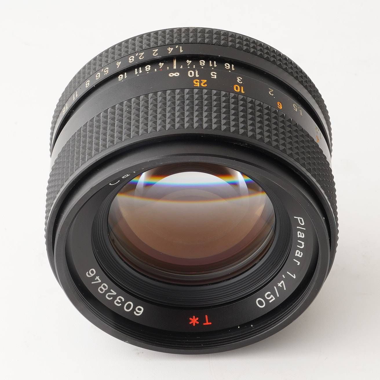 コンタックス Contax Carl Zeiss Planar 50mm F1.4 T* AEJ C/Yマウント