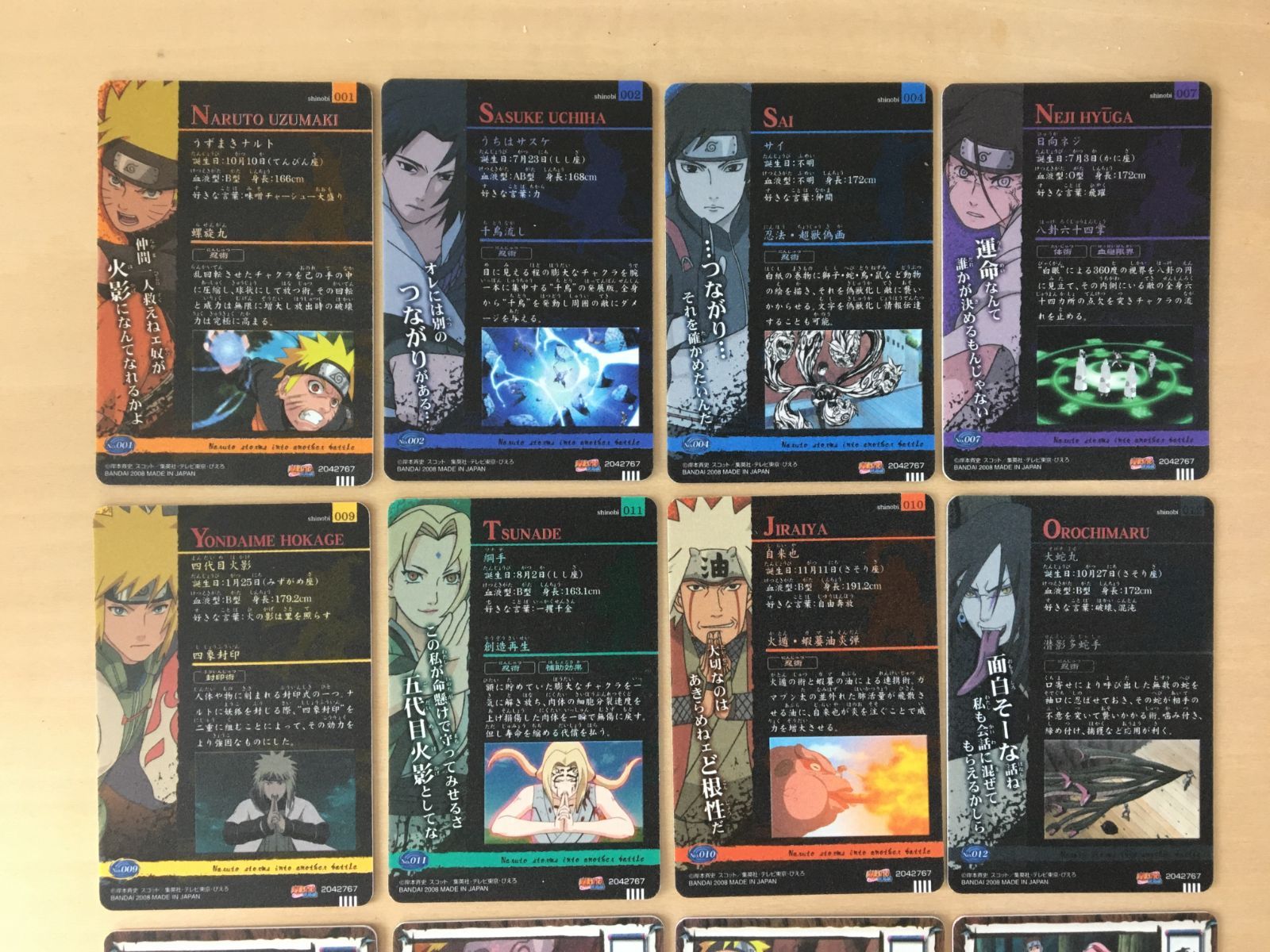 ナルトカードグミ】第2弾だってばよ‼【17枚セット