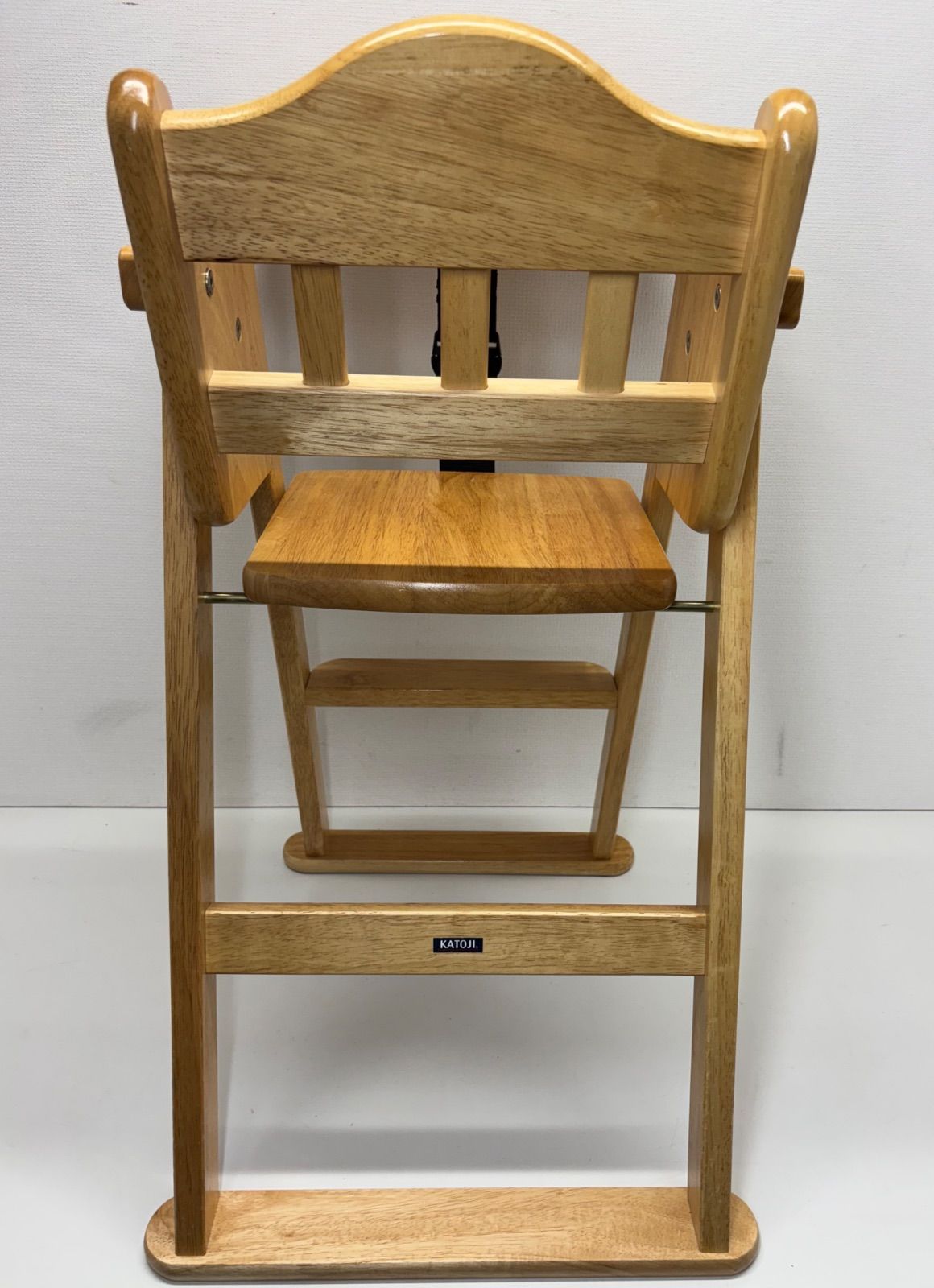 【美品】ベビーチェア　KATOJI KATOJI カトージ ベビーチェア ハイチェア 木製 ハイチェア 品番 22957