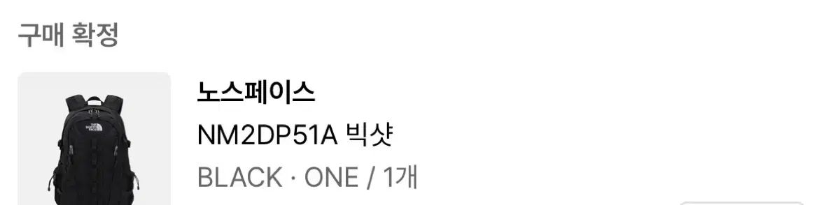 THE NORTH FACE ザノースフェイス ビッグショット バックパック ブラック