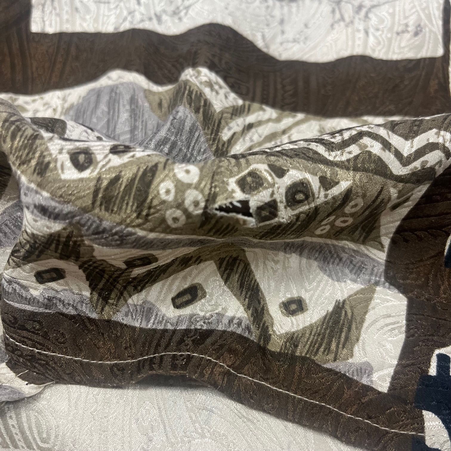 GOOUCH vintage Art graphic L/S over shirt ヴィンテージアート 
