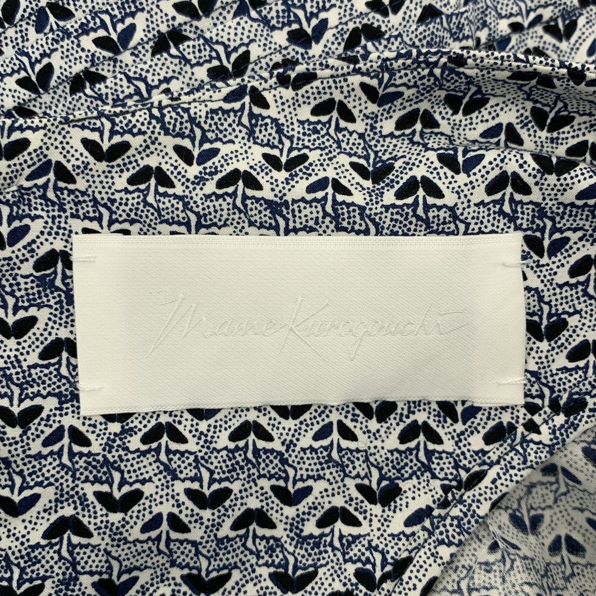 Mame Kurogouchi / マメクロゴウチ | 2023SS | Crane Pattern Hand  