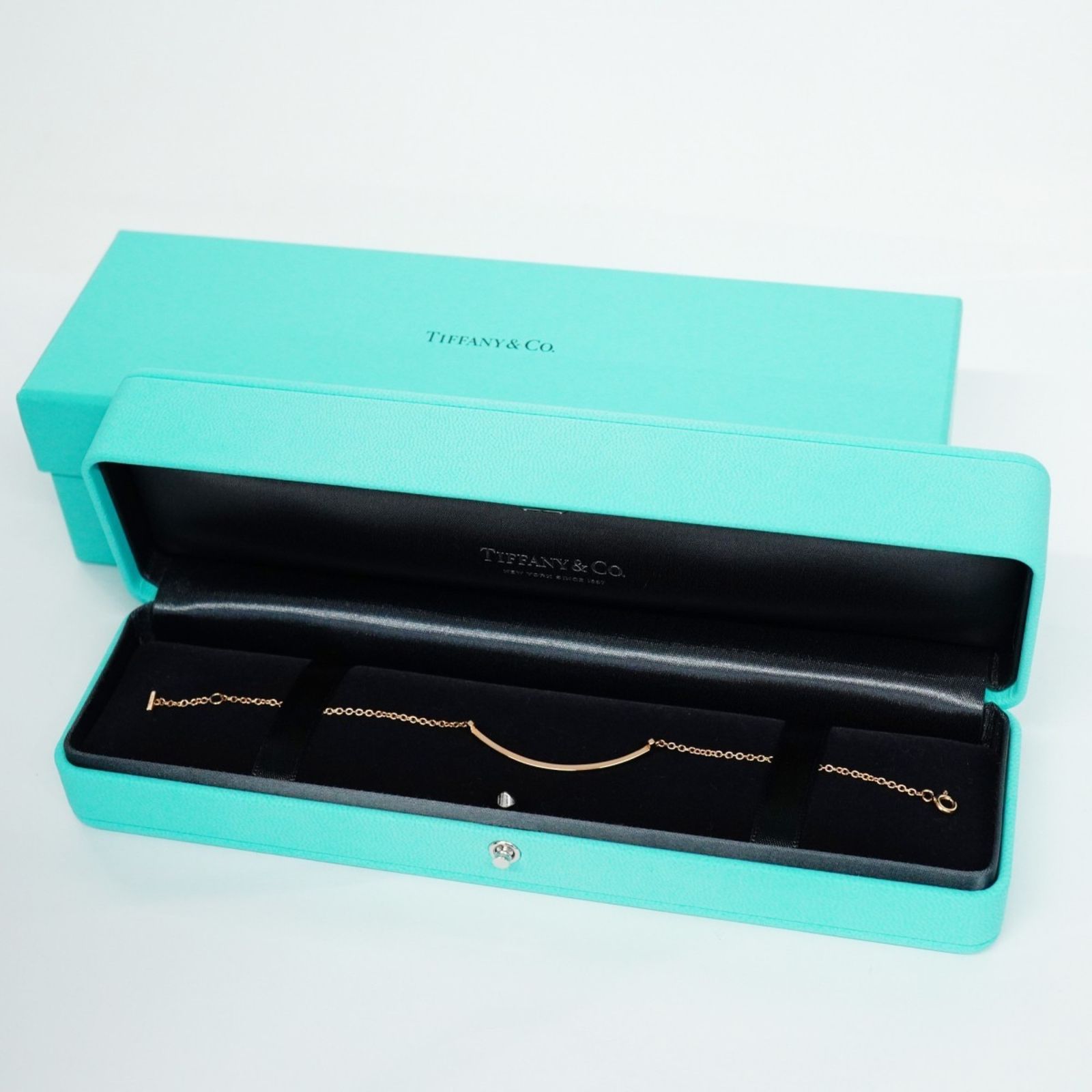 ティファニー Tiffany ティファニー ブレスレット Tスマイル スモール 18KPG ピンクゴールドレディース FORTGASGNV_COM_BR