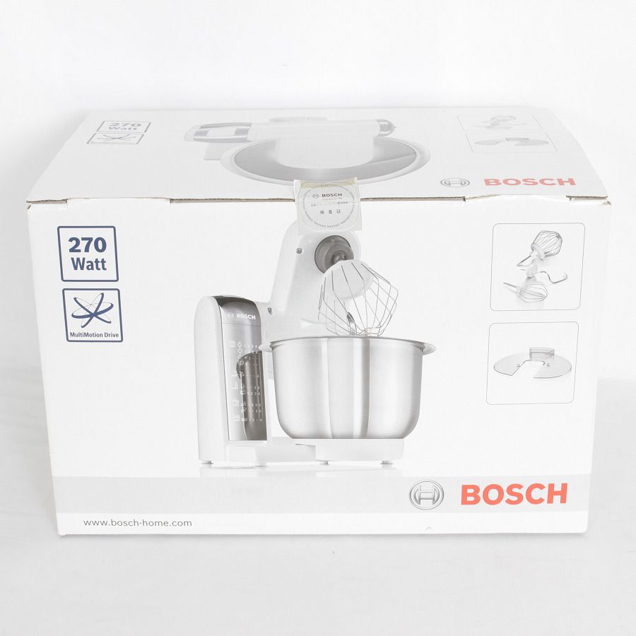未使用！BOSCH コンパクトスタンドミキサー キッチンエイドスタンドミキサー コンパクト キッチンマシーンBOSCH