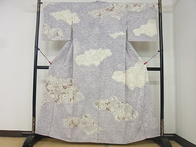 平和屋2□訪問着 紬地 絞り 辻が花 逸品 DAAA1730du - メルカリ