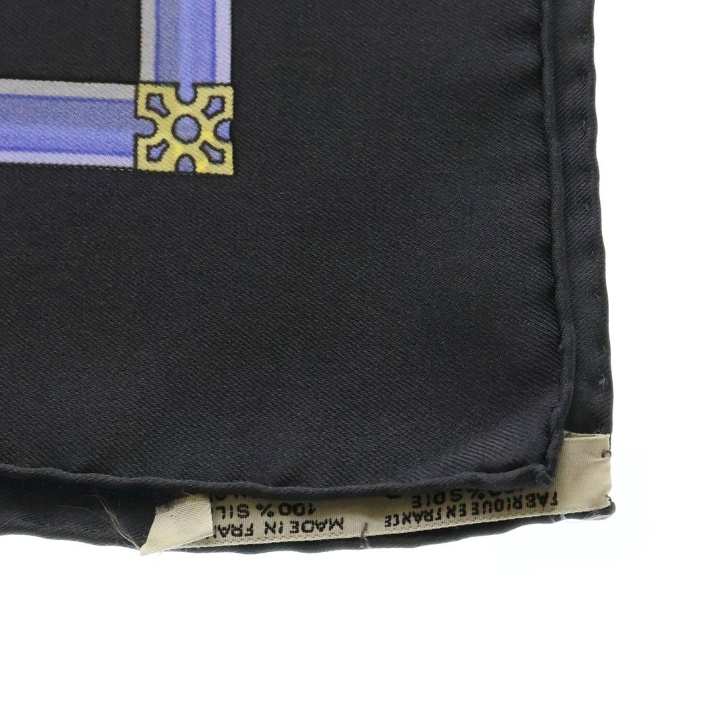 HERMÈS シルク スカーフ カレ90 LES MUSEROLLES HERMES/エルメス カレ90/大判スカーフ LES MUSEROLLES(鼻革