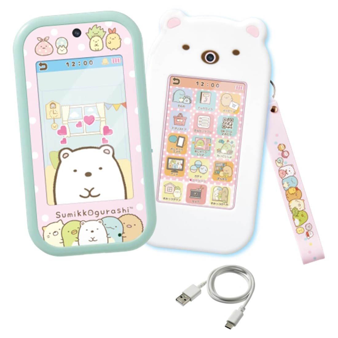タカラトミー TAKARA TOMY 大きな画面で世界が広がる! すみっコスマホワイド セット セット
