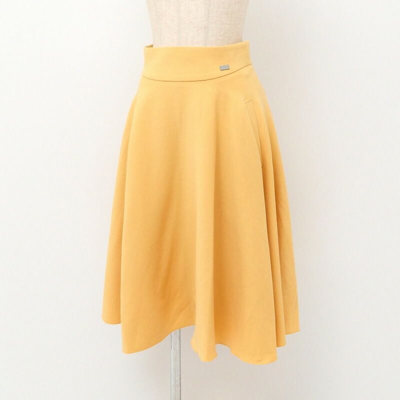 □美品□2021年製 FOXEY フォクシー《42430》メープルフレアスカート  