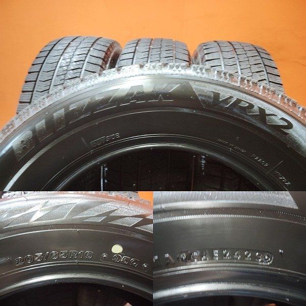 BS BRIDGESTONE BLIZZAK VRX 205/65R16 16インチ スタッドレス 4本 19