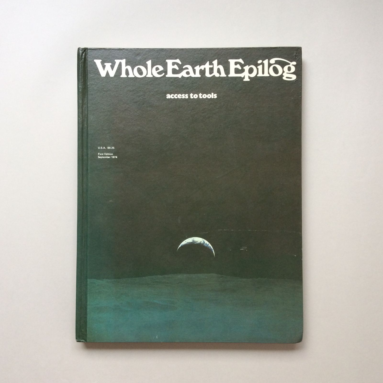 ハードカバー Whole Earth Epilog ホールアースエピローグ 初版 ハードカバー Whole Earth Epilog ホールアースエピローグ 初版