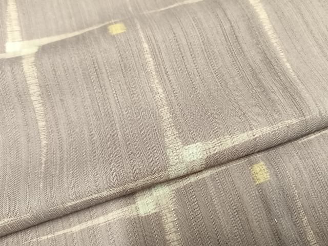 平和屋着物○上質な紬 縞 正絹 逸品 AABA0428zg 平和屋着物▽上質