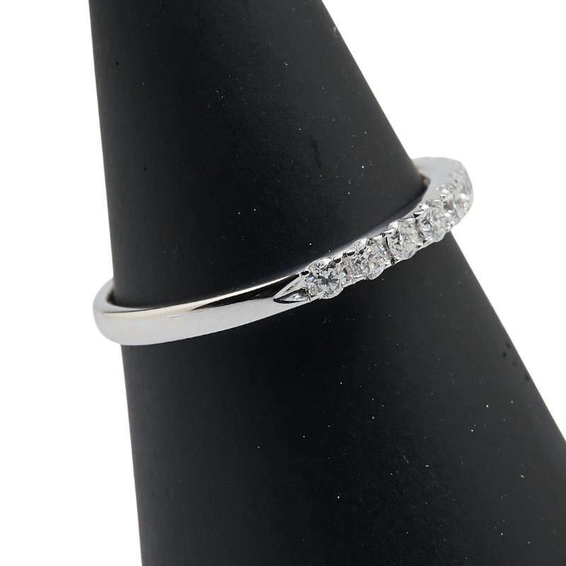 ハーフエタニティ K18WG ホワイトゴールド レディース【1-0212070  