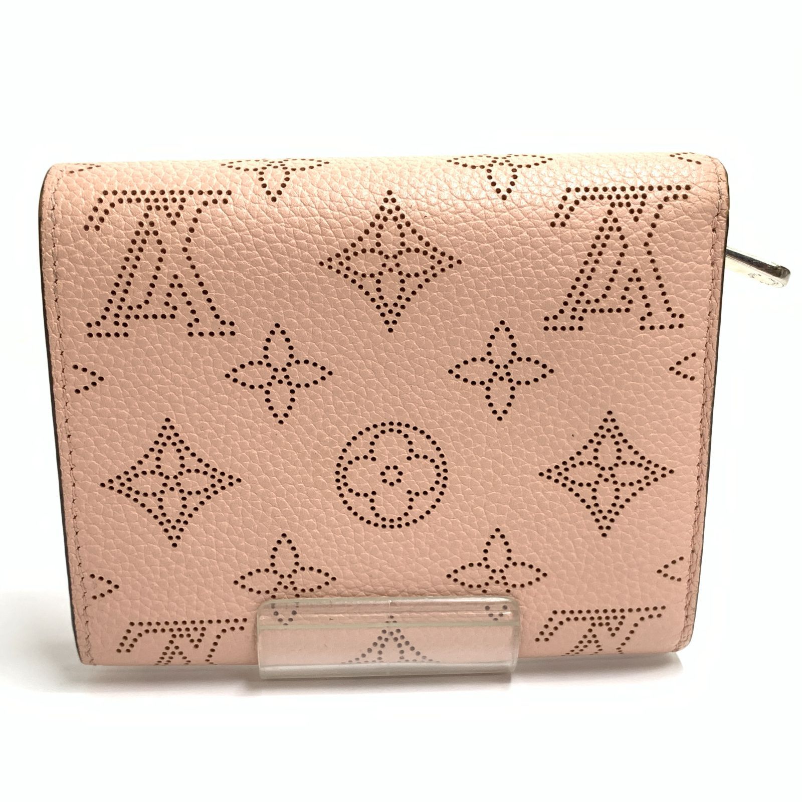 f001 C 美品 ルイヴィトン ポルトフォイユ・イリス XS マヒナ ピンク