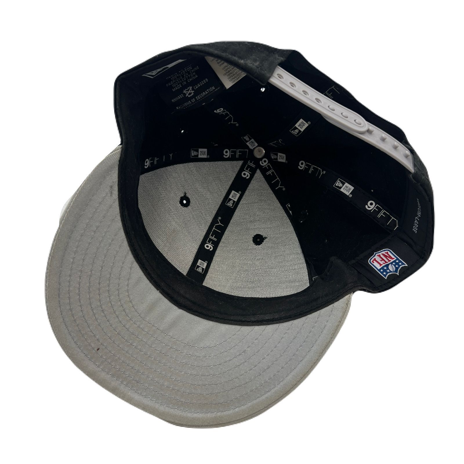 NFL ラスベガス レイダース ブラック グレー ニューエラ