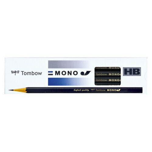 トンボ鉛筆 鉛筆 MONO-JHB 12本