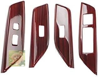 新型レクサス ES 10系 LEXUS ES300h 2018.10- ドアスイッチパネル 内装 右ハンドル ABS素材 4P ももいろ