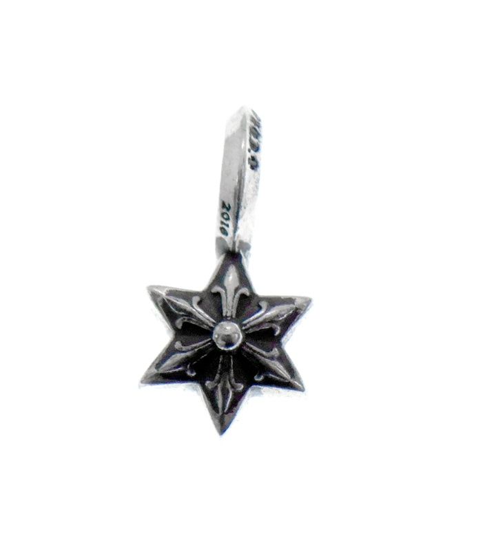 未使用クロムハーツSTACK STARスタースタックチャーム シルバーネックレス クロムハーツ CHROME HEARTS 【 STACK STAR V2 】 スター