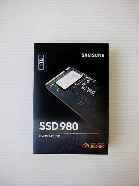【2営業日で発送】SUMSUNG サムスン 【アウトレット】NVMe M.2 SSD 980 1TB(MZ-V8V1T0B/IT)