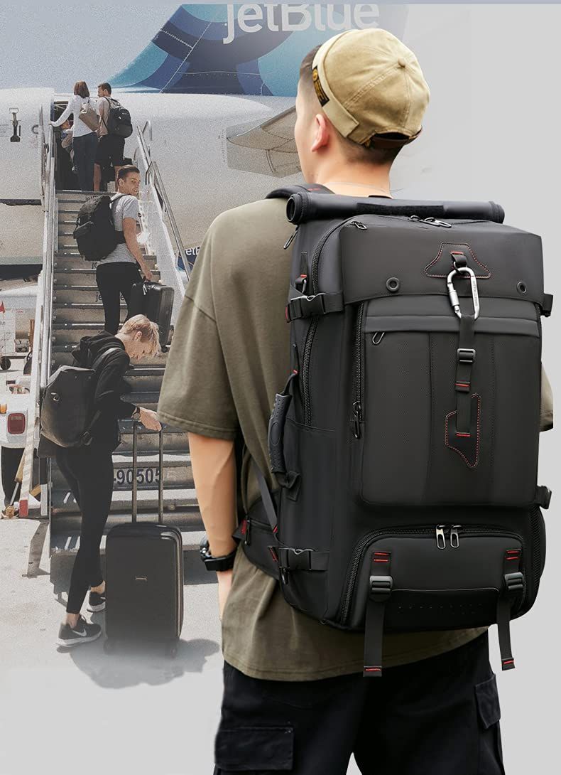 ハイキング用 ハイキング 防水 スクエア キャンプ リュックサック リュックサック 17インチPC アウトドア バックパック ファスナー 防災 大容量 70L 旅行 登山リュック shrradoo SKLAD-KIRPICHA_RU