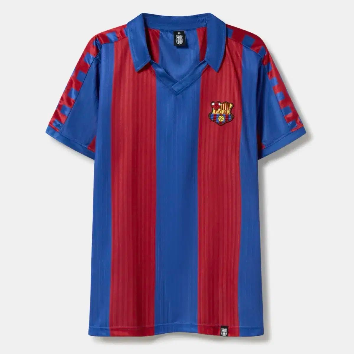 FCバルセロナ 半袖シャツ 青/赤　150cm バルセロナ 半袖Tシャツ ユニフォーム FCバルセロナ 22 サッカー