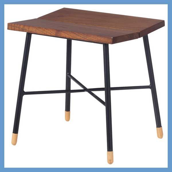 天然木 ミンディ のスツール Ｍ W35×D30×H35cm No.412 ブラウン