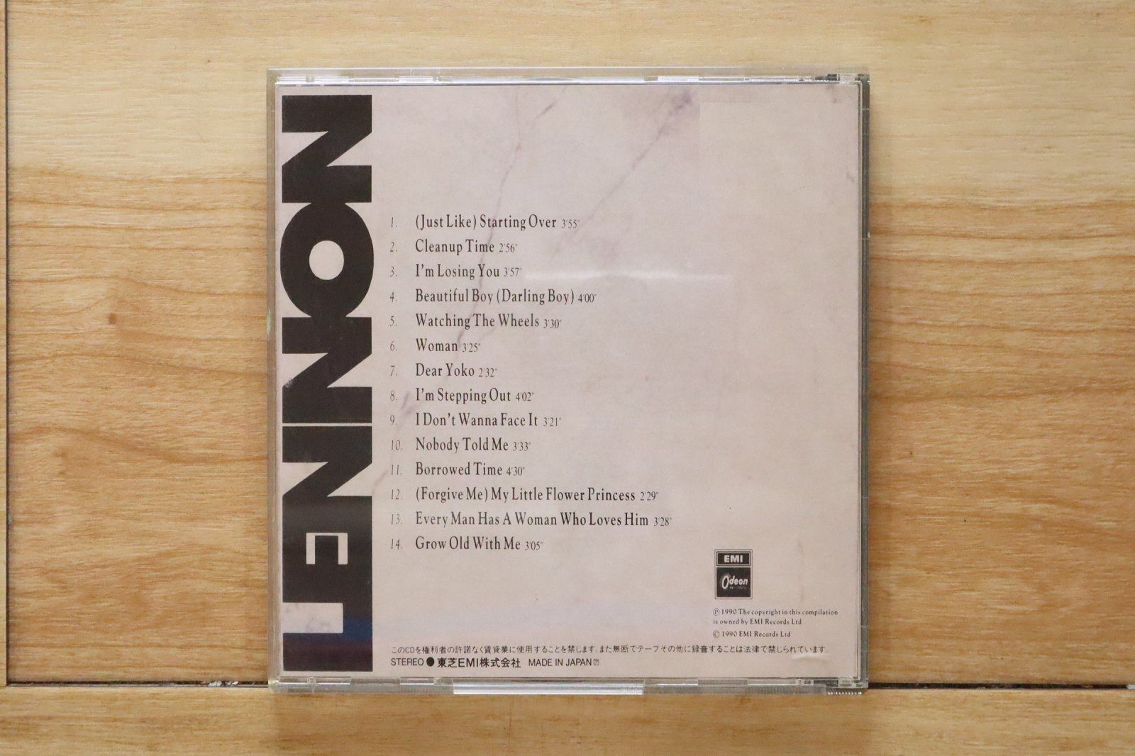 中古CD☆ジョン・レノン/John Lennon□ LENNON 【TOCP6284/+++++++
