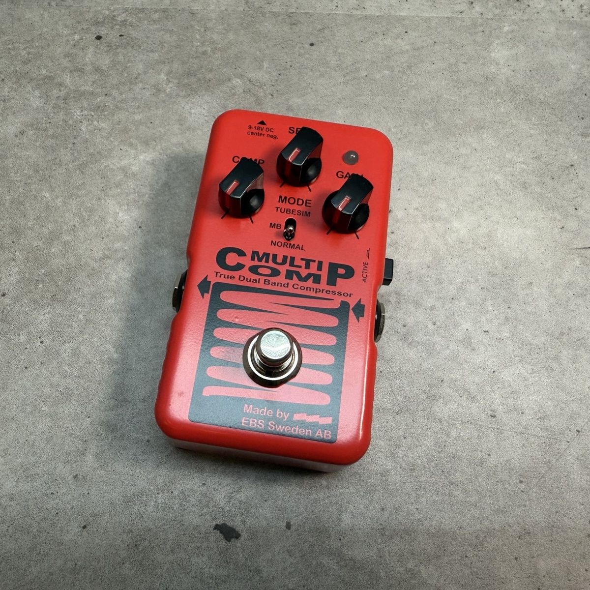 三重本店 楽器 EBS | イービーエス エフェクター MULTI COMP VERMILION LIMITED EDITION 送料無料!! 472