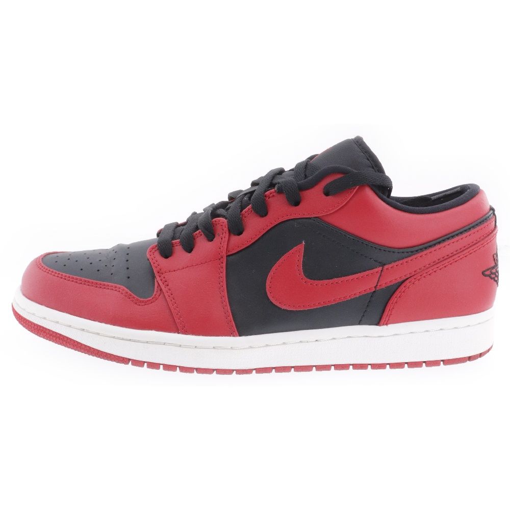 NIKE (ナイキ) AIR JORDAN 1 LOW GYM RED エアジョーダン 1 ロー ジムレッド ローカットスニーカー ブラック/レッド 553558-606 US10/28cm