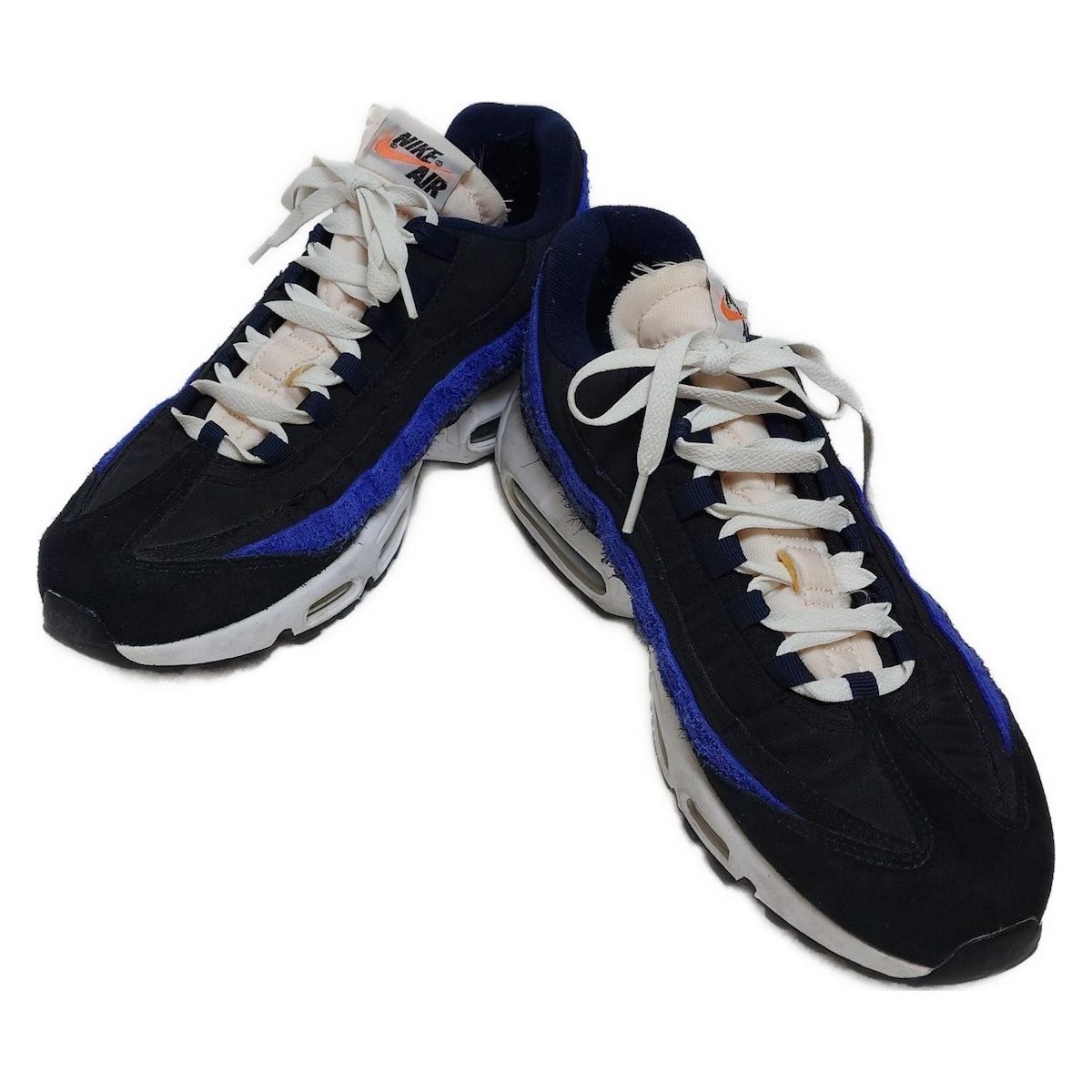 NIKE ナイキ スニーカー 28.5 メンズ エアマックス 95 ランニング クラブ DH2718-001 黒×ブルー×グレー