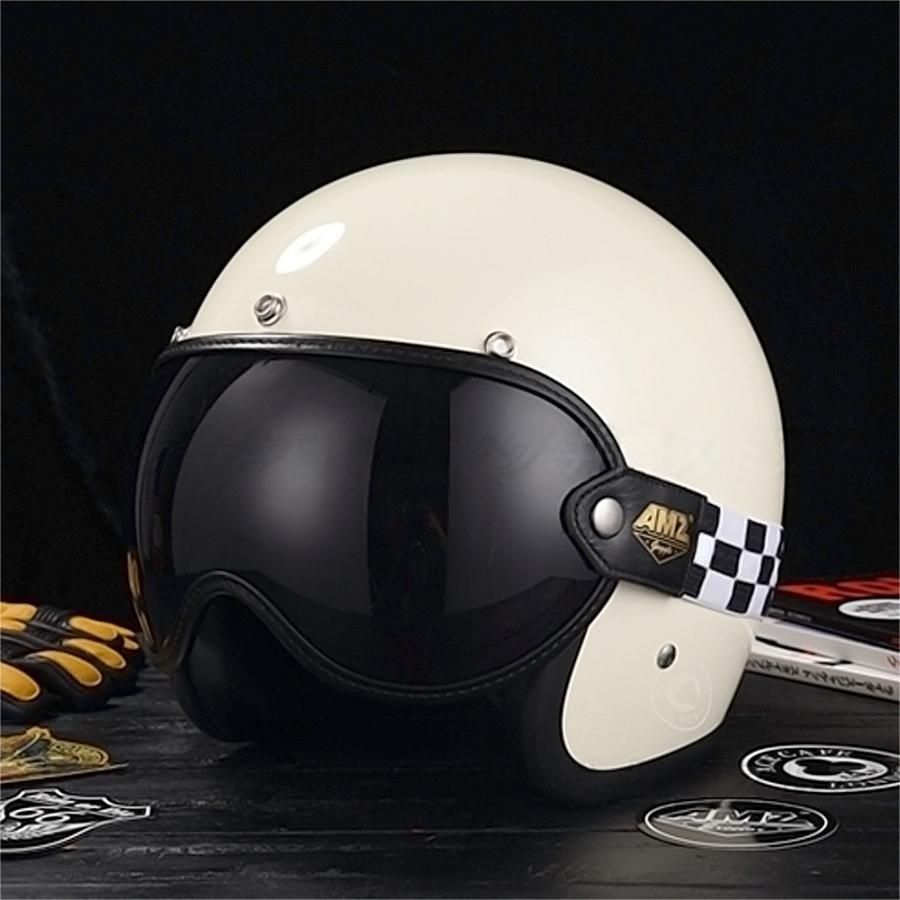 オフロードヘルメット クラシックTR gohanゴーグル付き - ヘルメット 