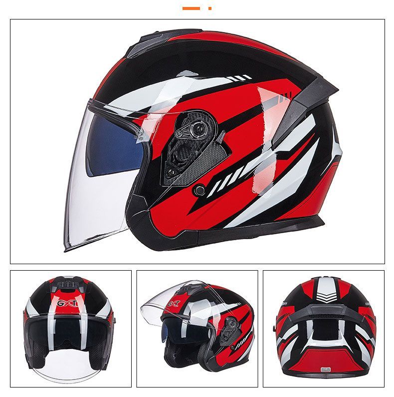 ハーフヘルメット ジェットヘルメット バイク用ヘルメット 耐衝撃性 半帽 通気