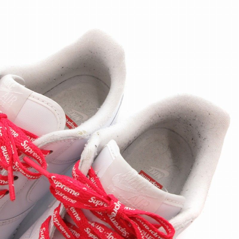 Supreme Nike Air Force1 27.5cm白 SUPREME×Air Force 1 Low SP