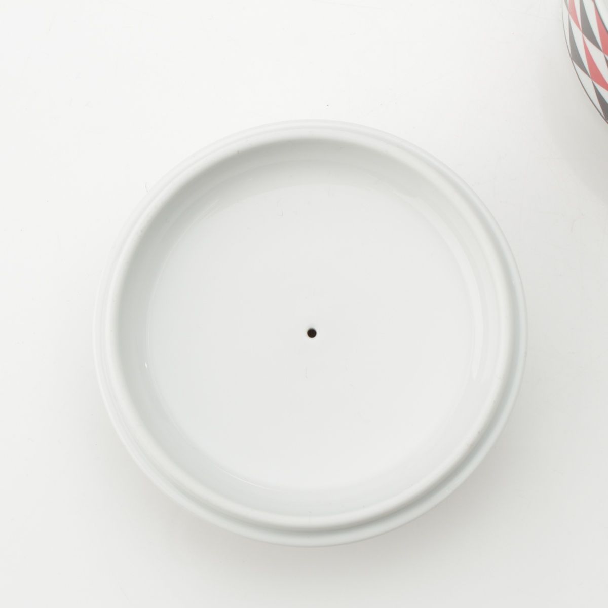 プラダ トライアングルロゴ ポーセリンケース インテリア ジュエリー