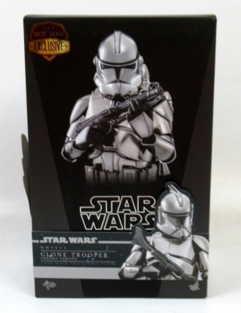 HOTTOYS MOVIE MASTERPIECE CLONE TROOPER | CHROME VERSION MMS643
