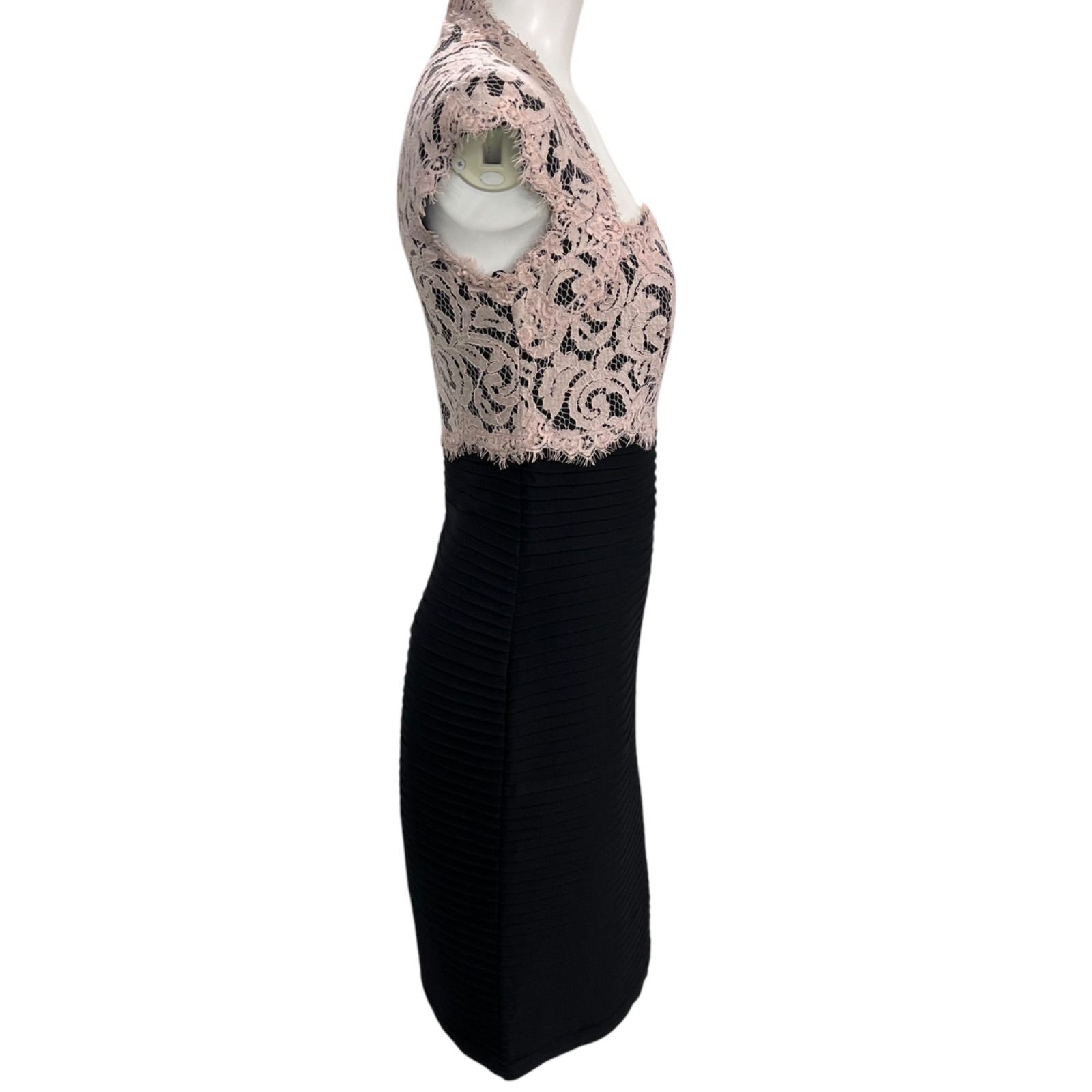 美品 タダシショージ TADASHI SHOJI 美形 レース タイト 美品 タダシショージ TADASHI SHOJI 美形 レース タイト