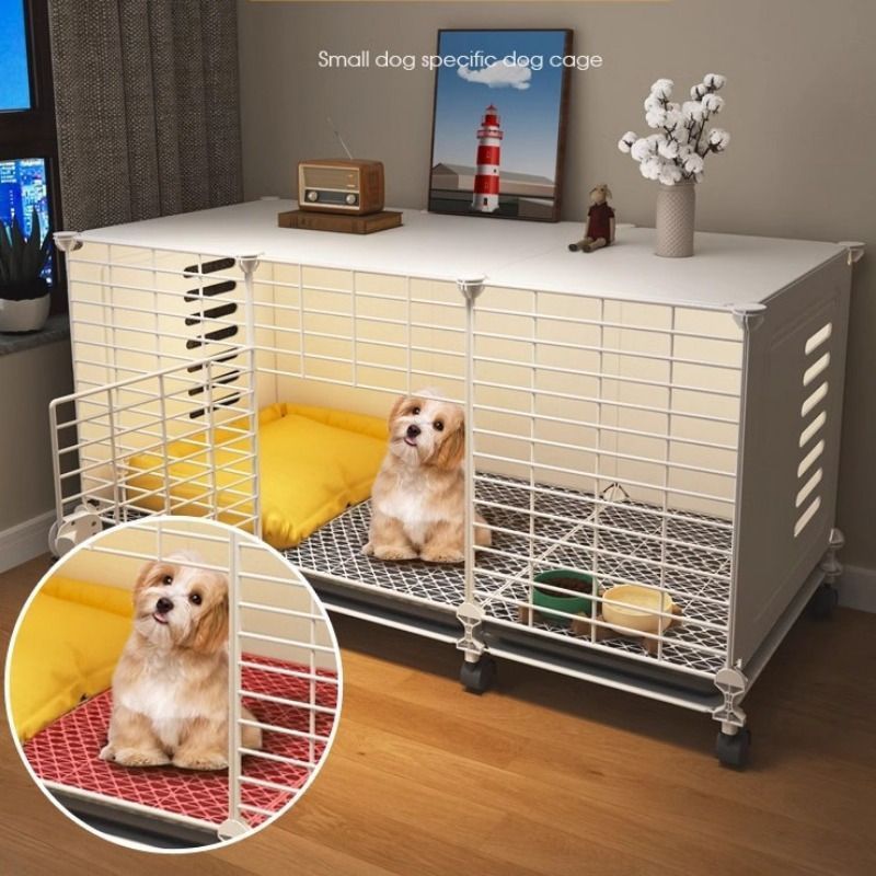 フレンチブルドッグ＆ウェスティーズ用の耐久性メタル犬用クレート