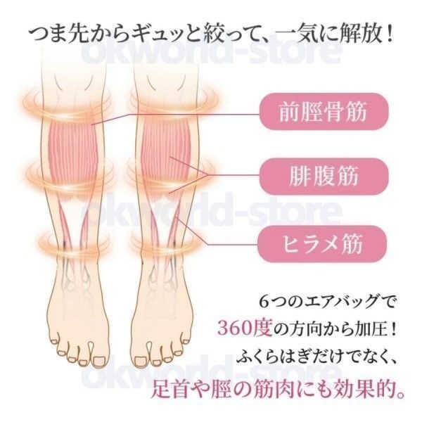 フットマッサージャー足裏エアーマッサージャーふくらはぎマッサージ機足先敬老日家用レッグマッサージ器