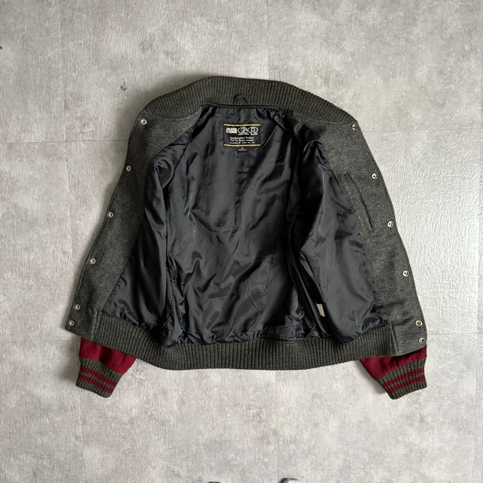 OLD THE ROCK 90s ヴィンテージ 米国製 スタジャン M 楽天市場】90s VFWプリント 裏キルティング ナイロン スタジャン