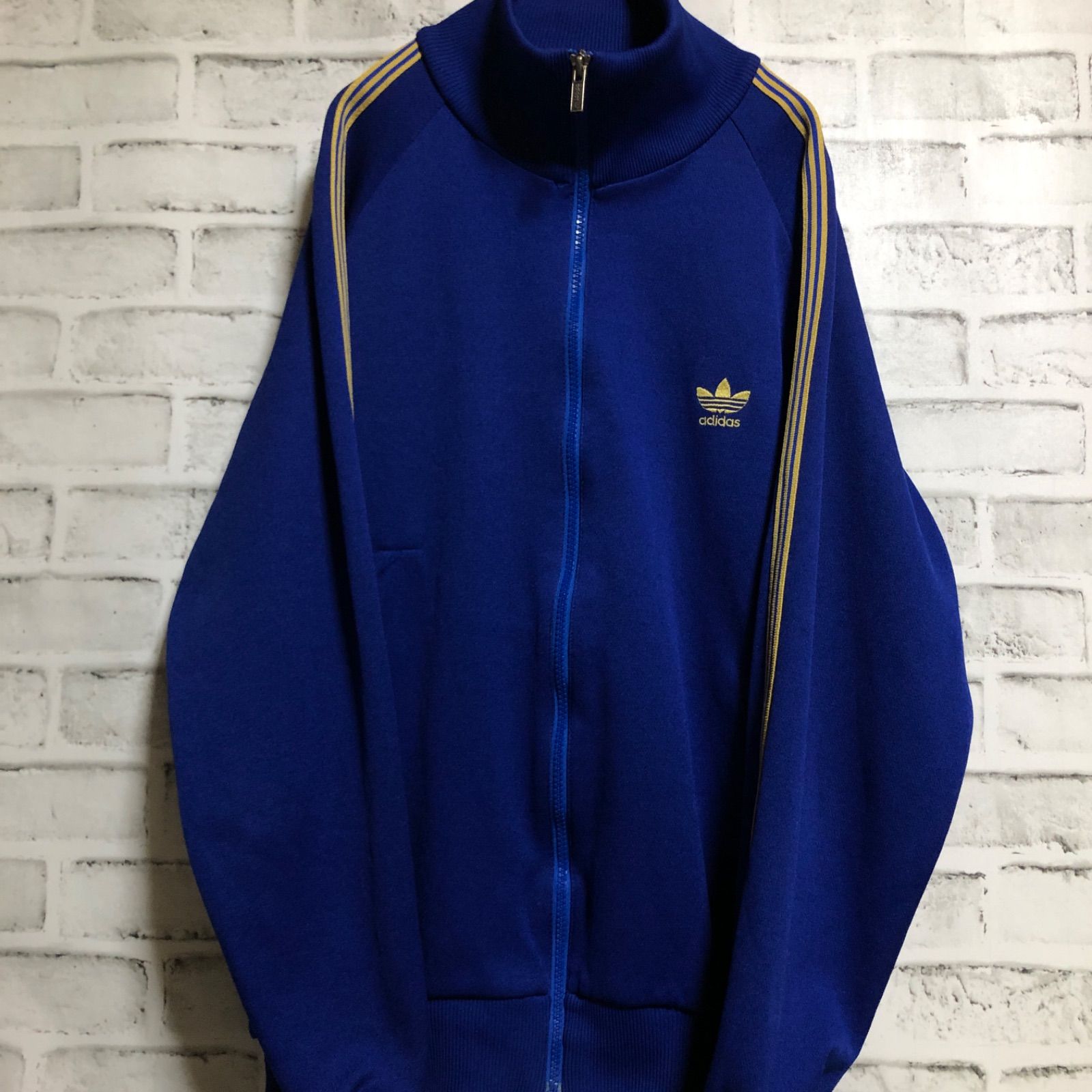 希少XL⭐️70s adidas トラックジャケット/ジャージ 西ドイツ 