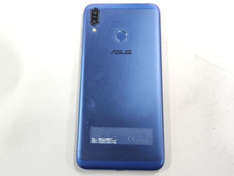 ASUS X01AD スマートフォン 青色 ○ASUS スマートフォン Android ZenFone Max(M2) X01AD 4GB/64GB