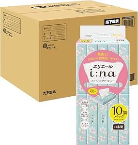 エリエール イーナ ティシュー ソフトパック 150組×100パック 10パック×10 ケース販売