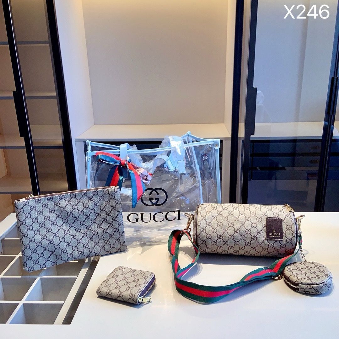 GUCCI トートバッグと財布 セット 今日特価】GUCCI シリーズセットバッグ, トートバッグ