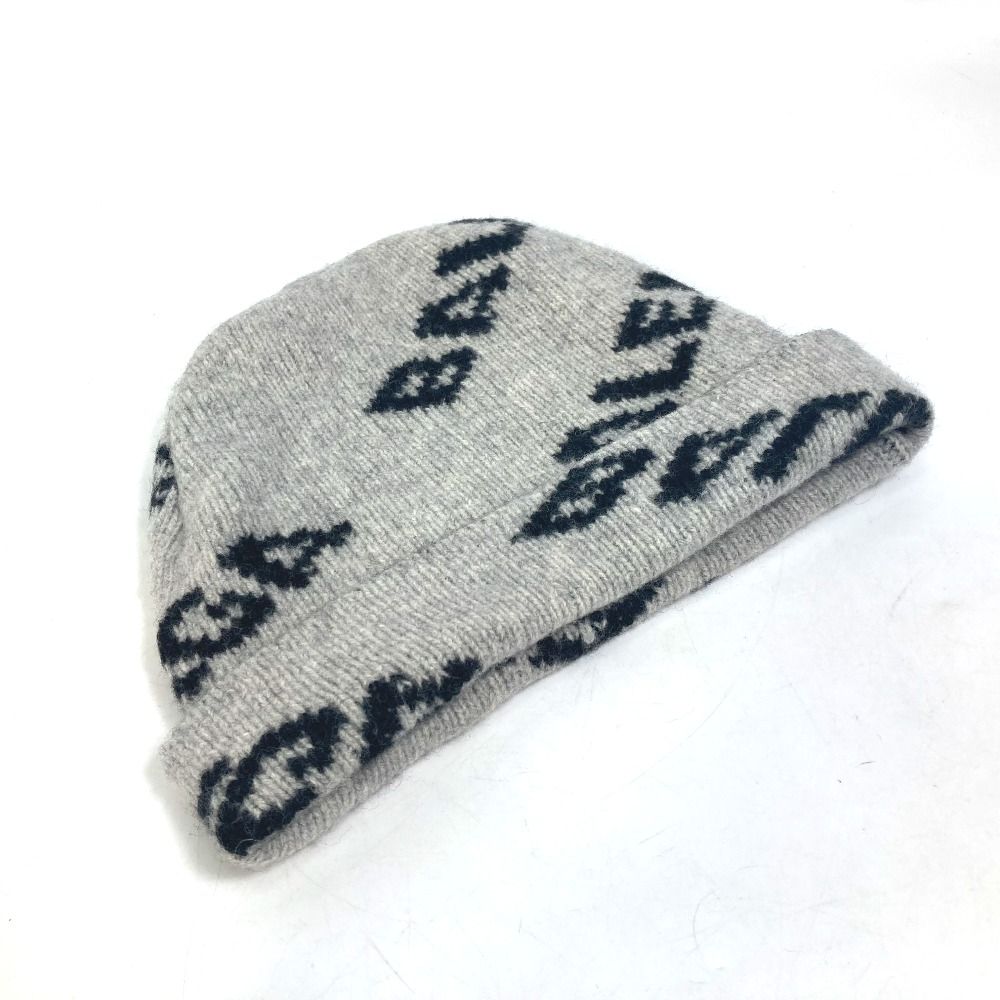 BALENCIAGA ビーニー グレー ロゴ入り BALENCIAGA ビーニー グレー ロゴ入り